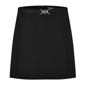 Medusa Belted Mini Skirt