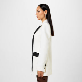 Faille Turlington Tuxedo Blazer