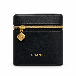 CHANEL Black Lipstick Mirror Case VIP Gift Limited Compact BNIB Authentic