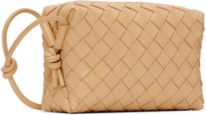 Bottega Veneta Beige Mini Loop Camera Bag