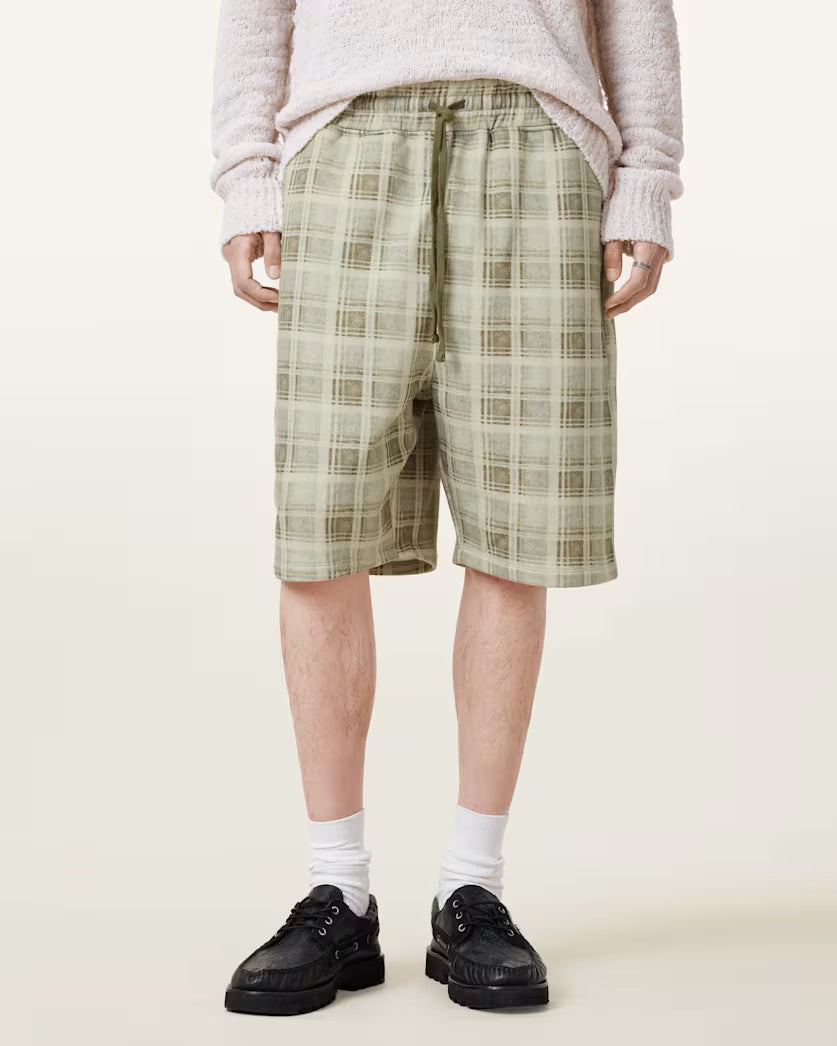 Benji Checked Sweat Shorts