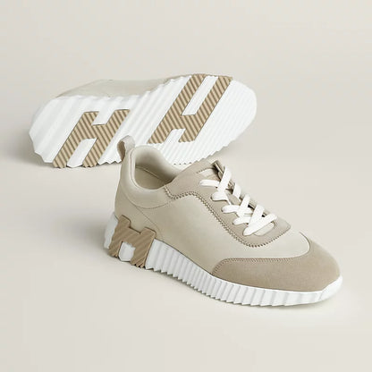 Bouncing sneaker in Beige Glaise / Beige Esquisse