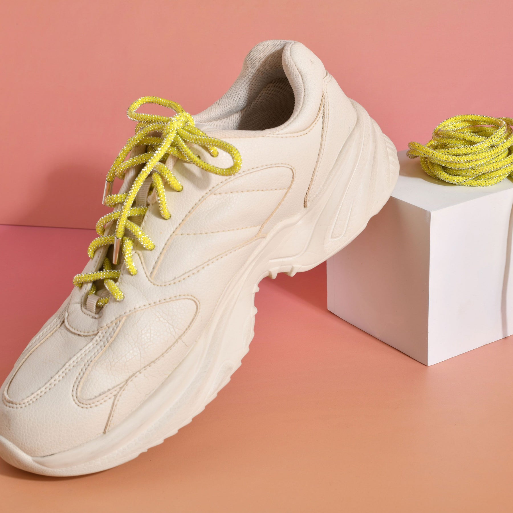 Golden Dreamsicle Rope Laces