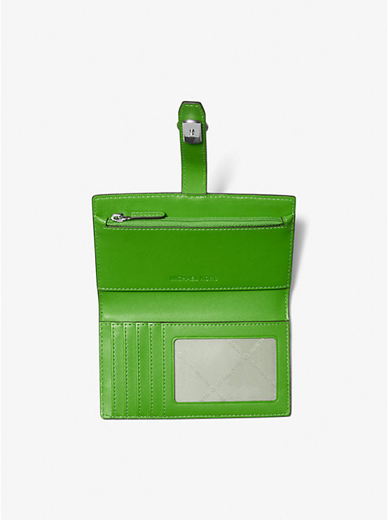 Greenwich Medium Zebra Signature Logo Wallet