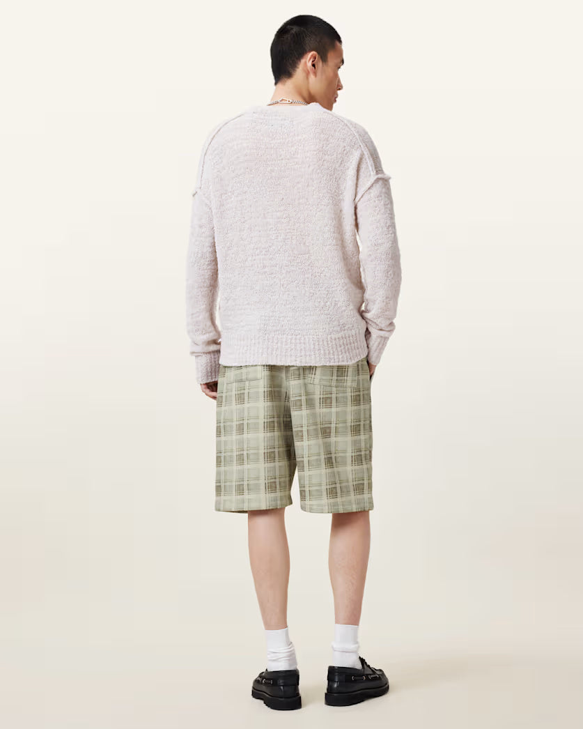 Benji Checked Sweat Shorts