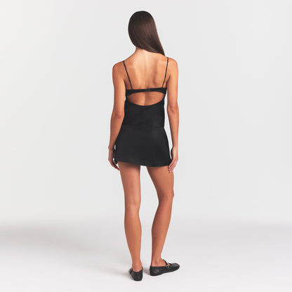 Satin Mini Skirt