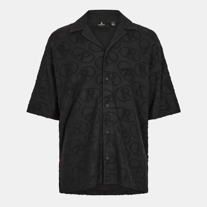 Men's Rep All-over Towel Shirt, Towel Fabric