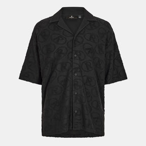 Men's Rep All-over Towel Shirt, Towel Fabric