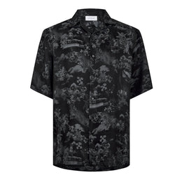 Fresco Bowl Short Sleeve Patterned Shirt