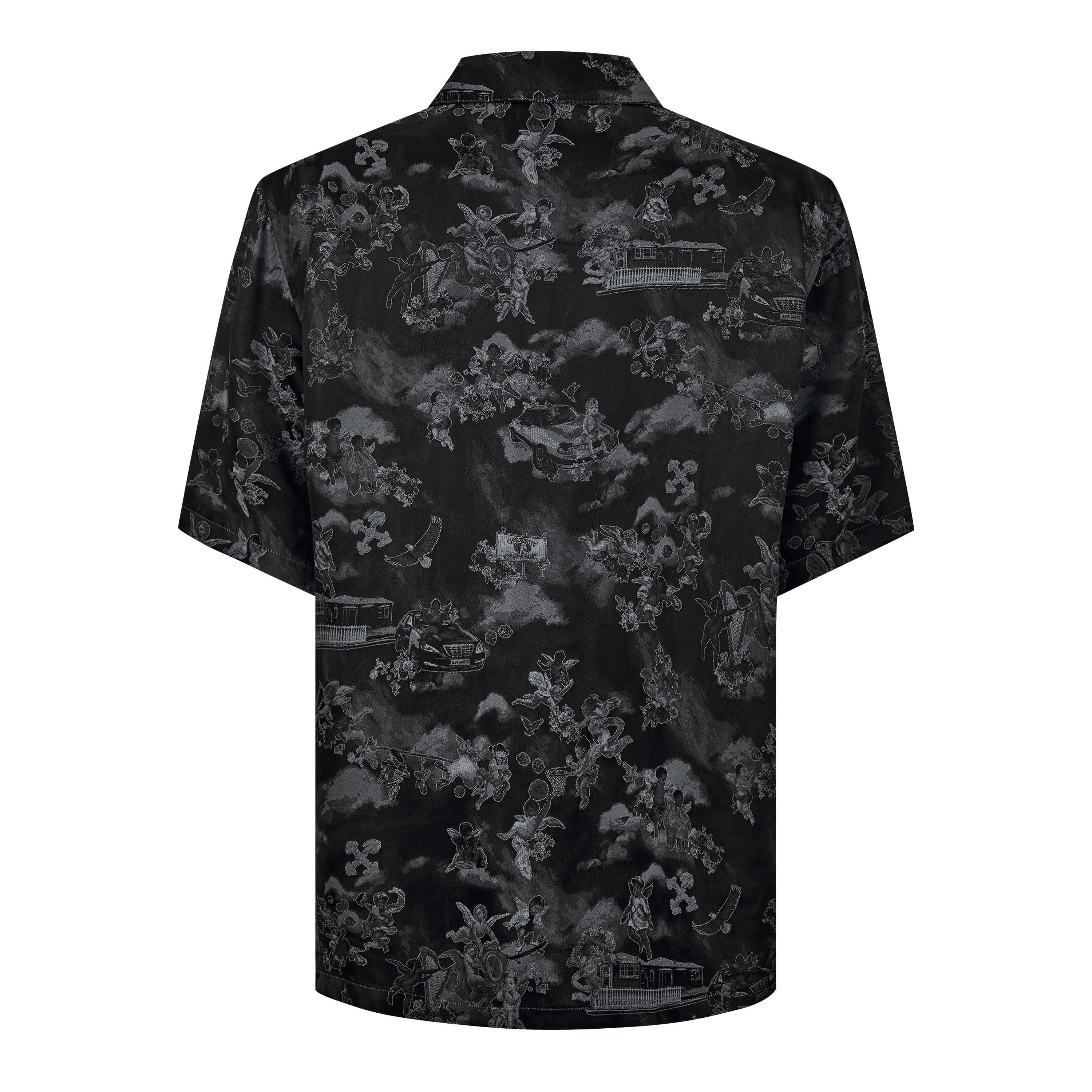 Fresco Bowl Short Sleeve Patterned Shirt
