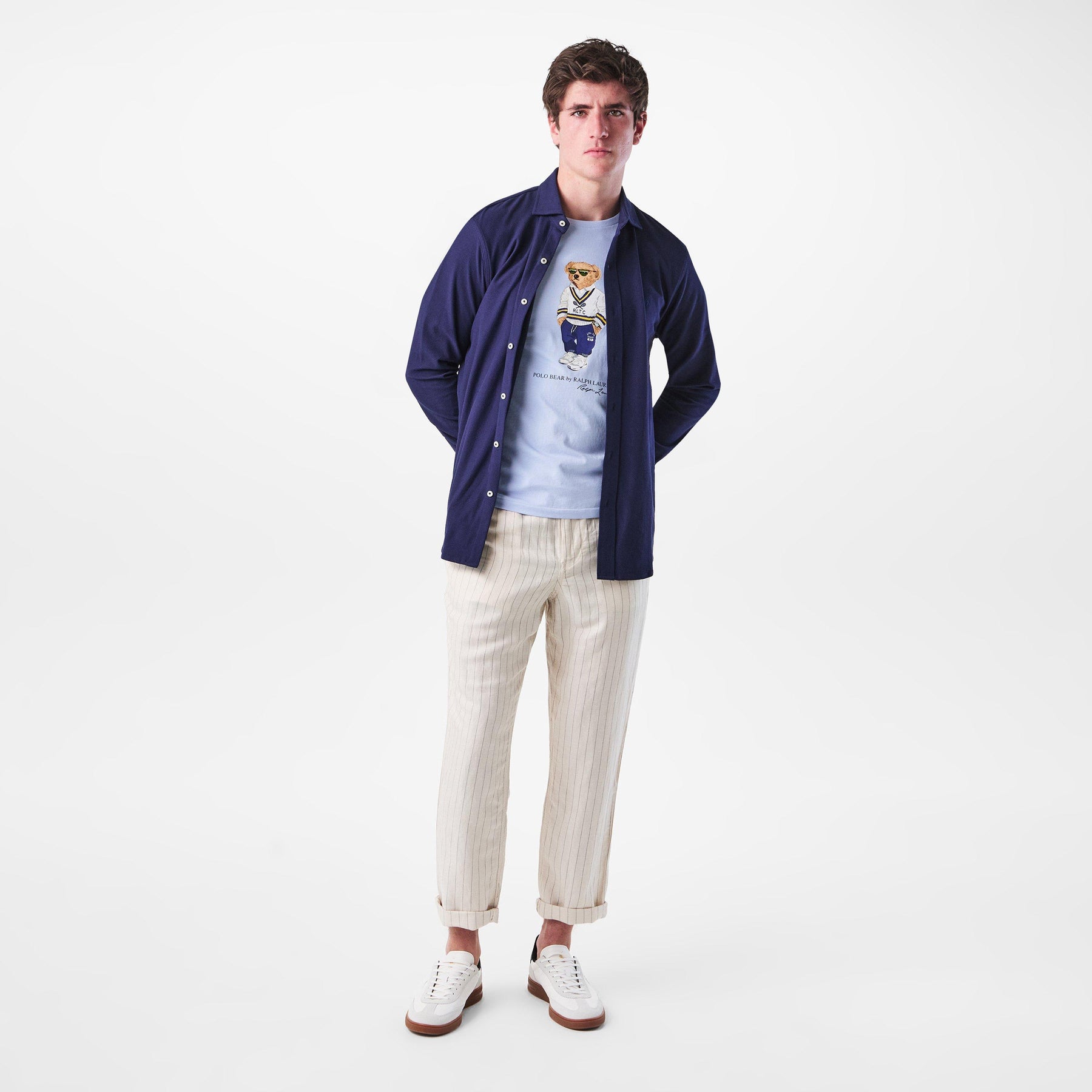 Men's Estate Long-Sleeve Plain Shirt