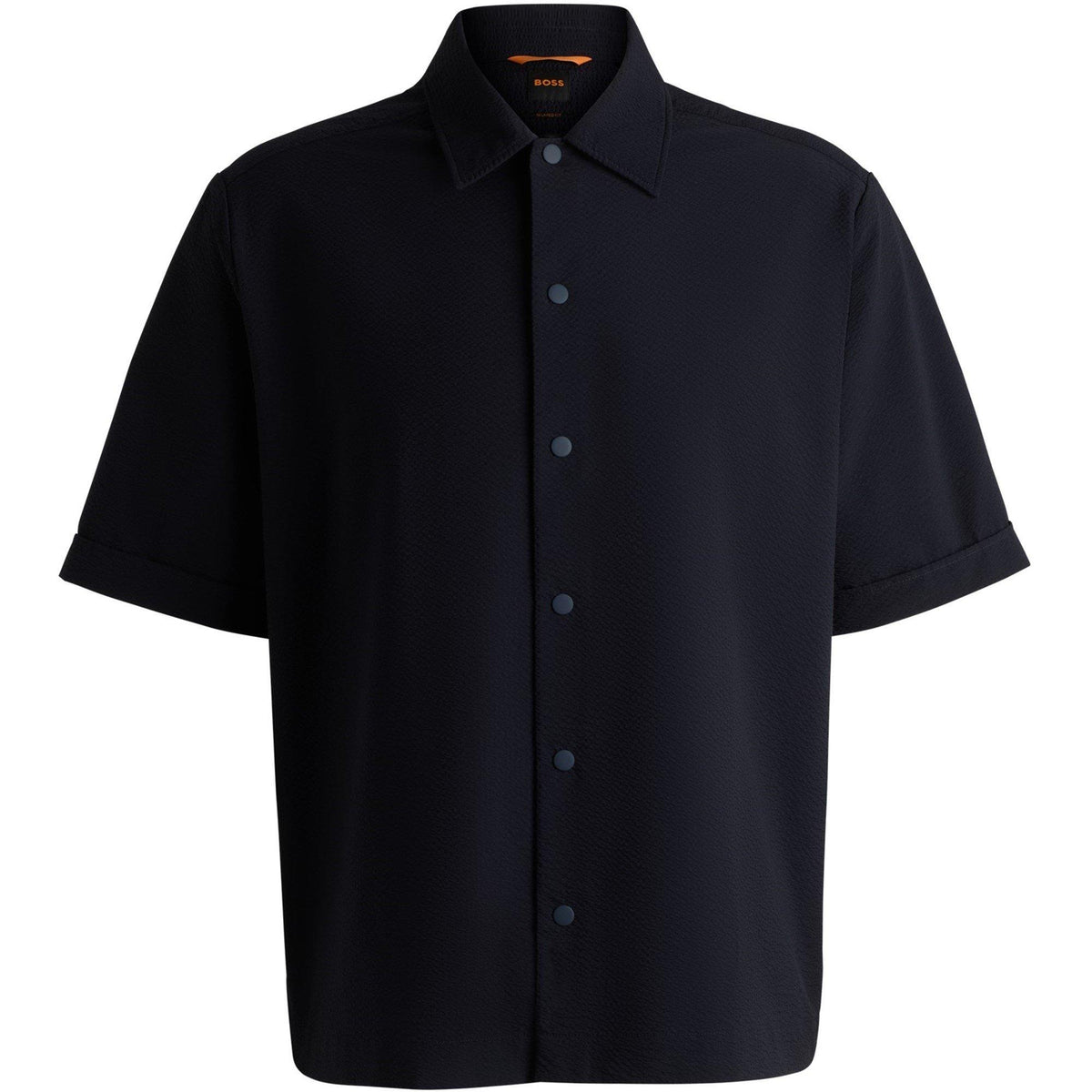Men's Lapoully Seer Plain Short-Sleeve Shirt