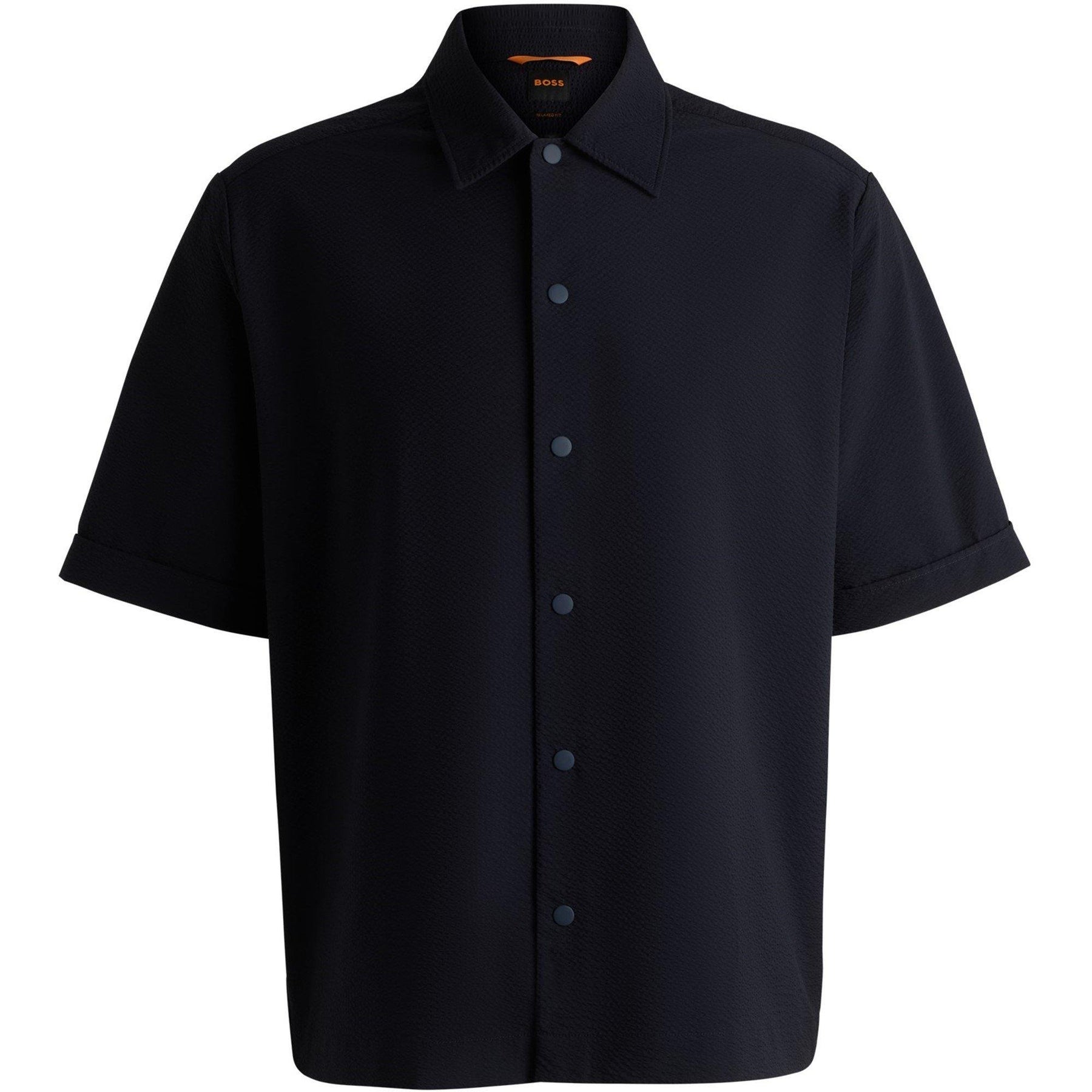 Men's Lapoully Seer Plain Short-Sleeve Shirt