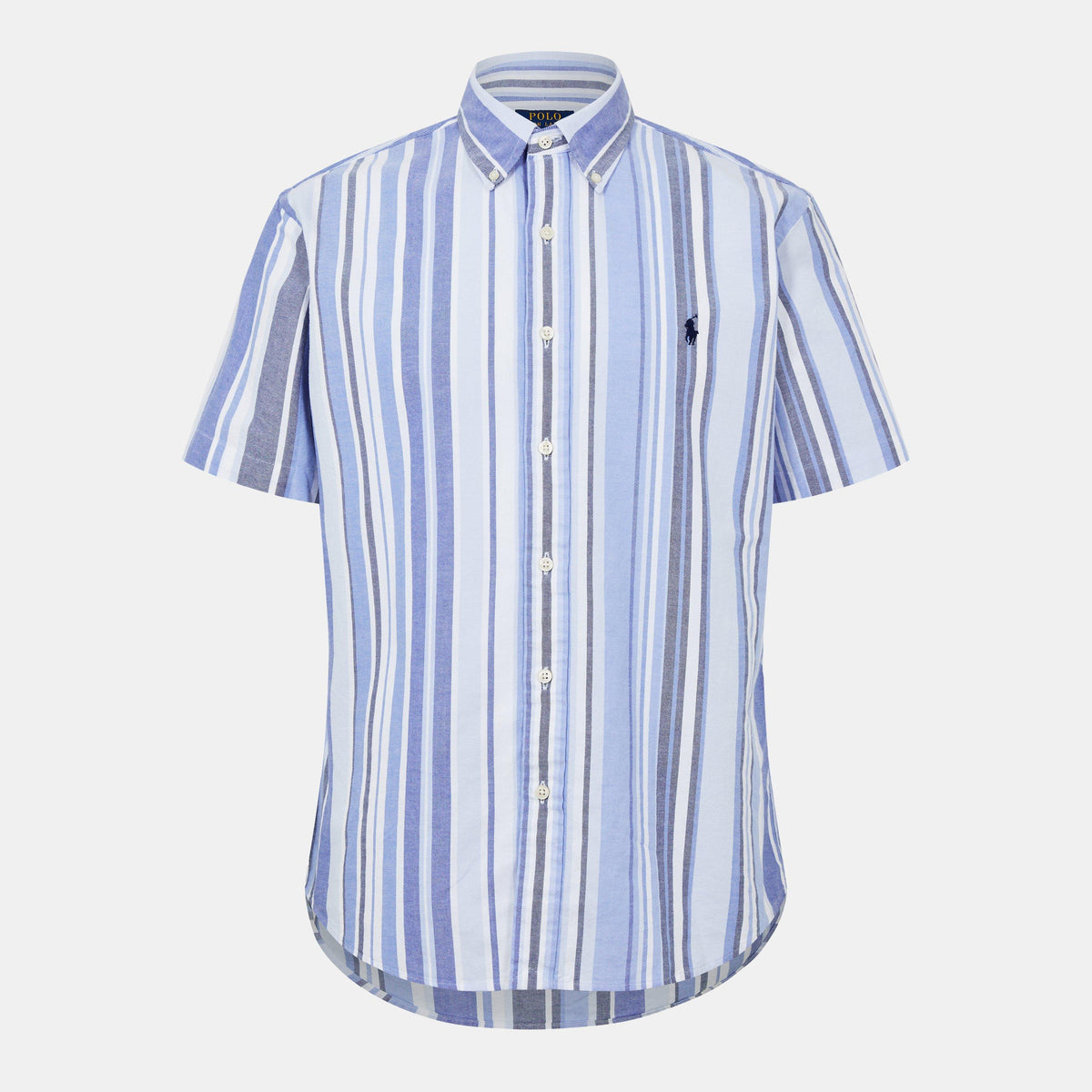 Custom Fit Striped Oxford Shirt