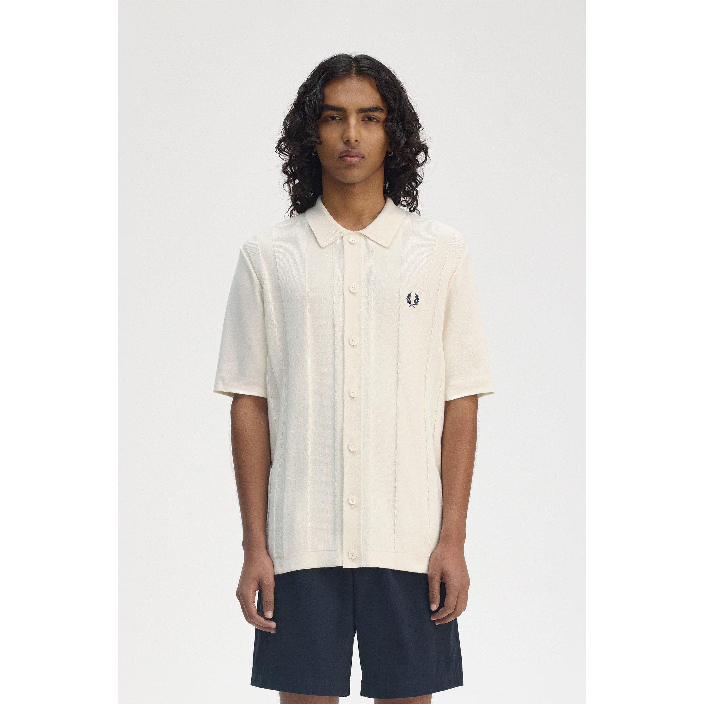 Short-Sleeve Plain Shirt