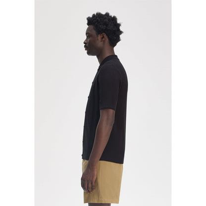 Short-Sleeve Plain Shirt
