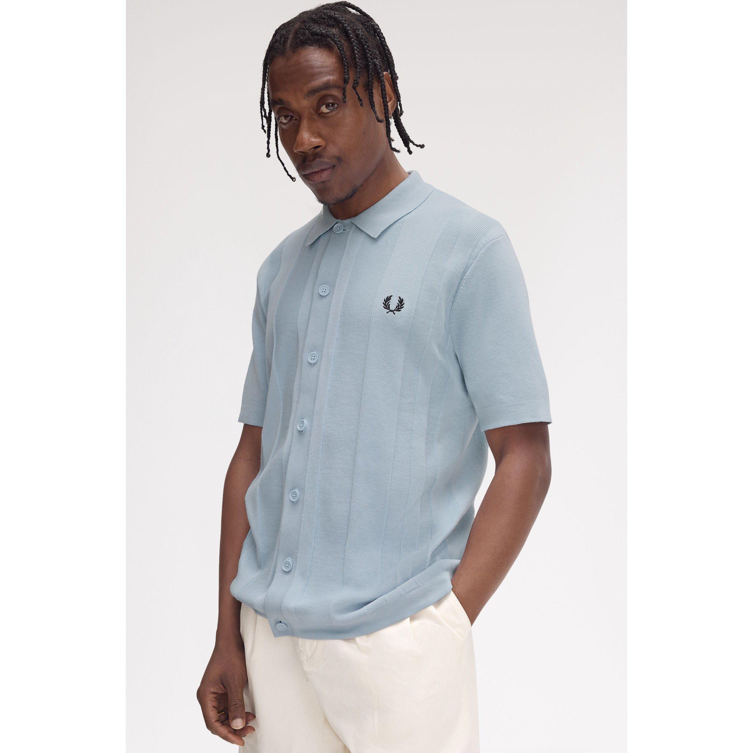 Short-Sleeve Plain Shirt