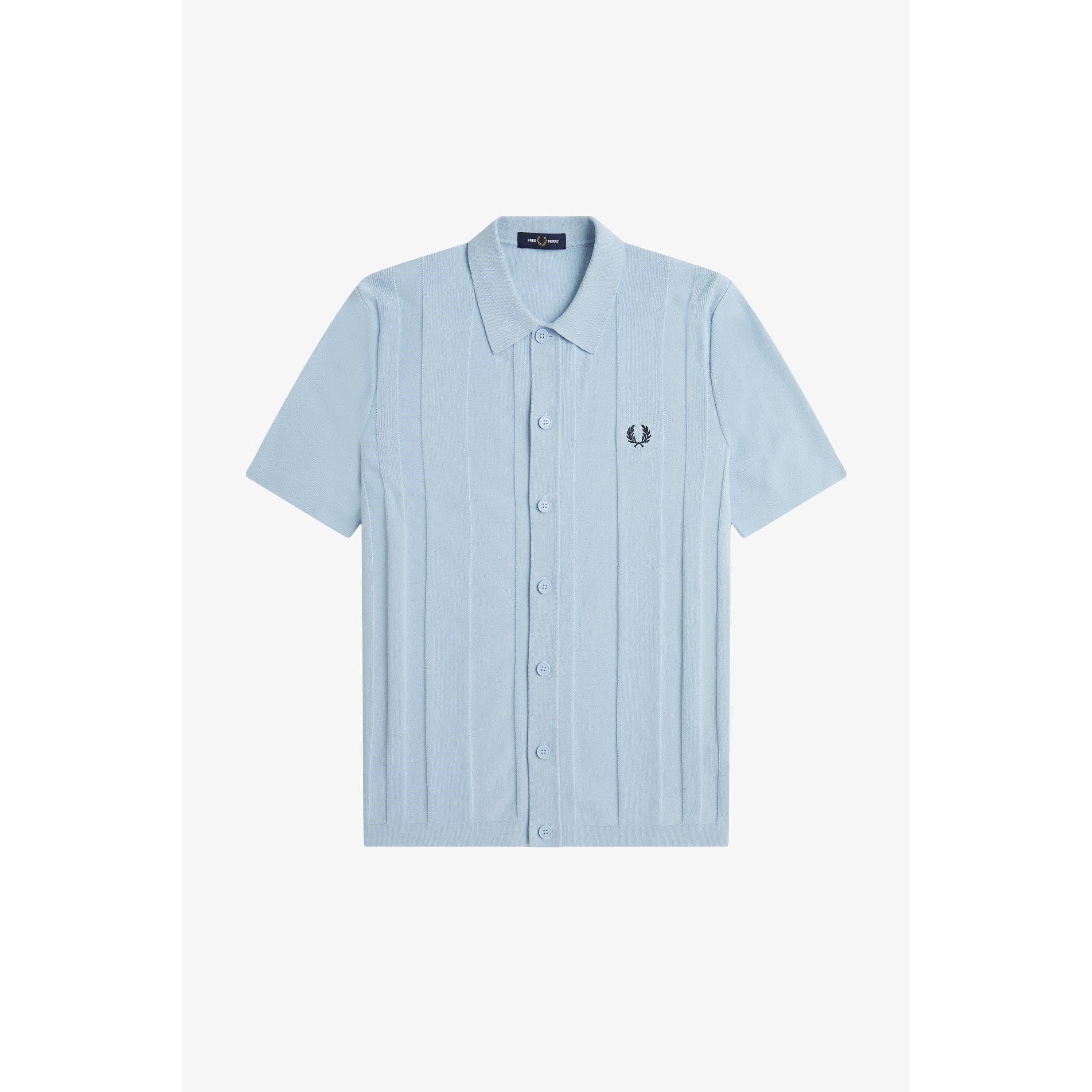 Short-Sleeve Plain Shirt