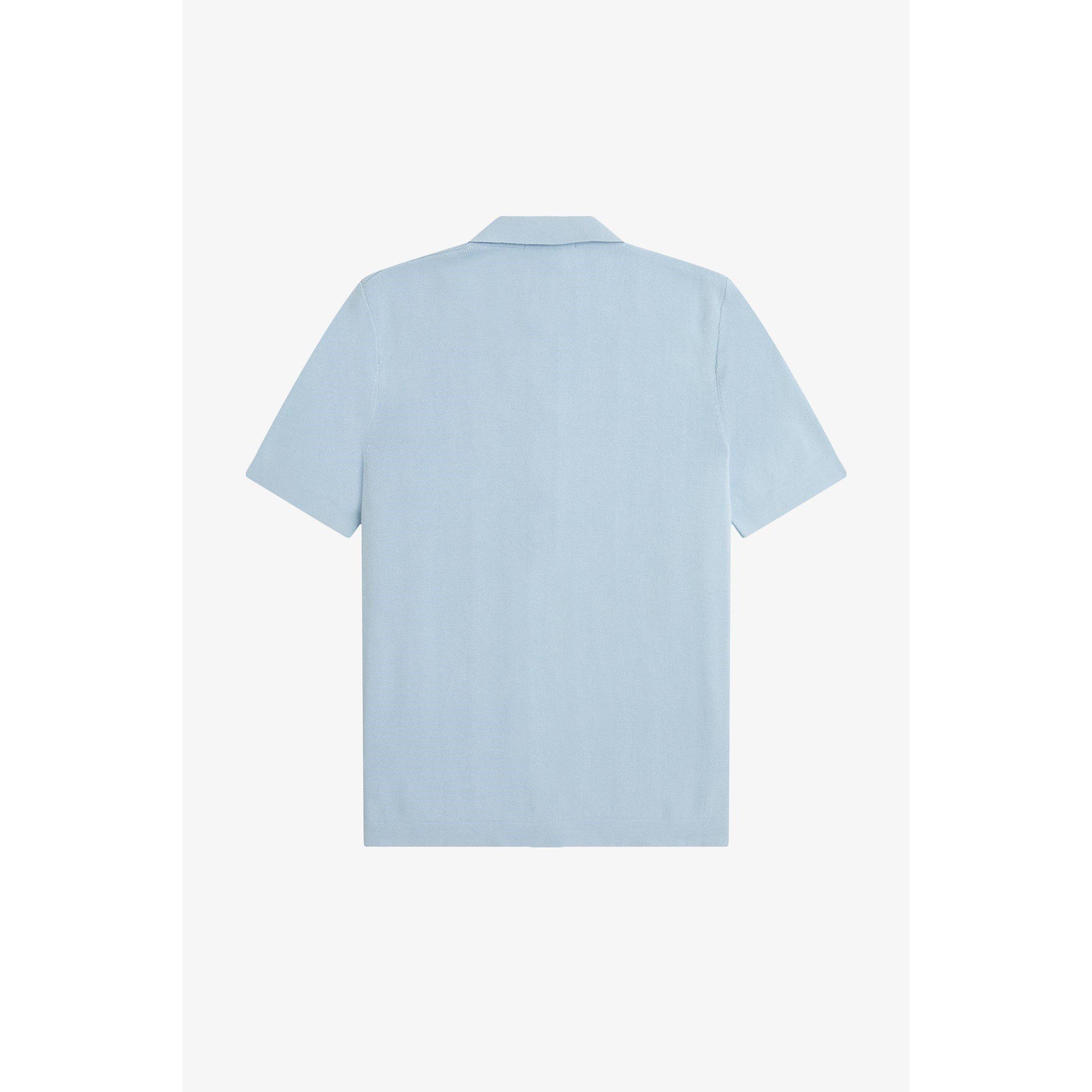 Short-Sleeve Plain Shirt