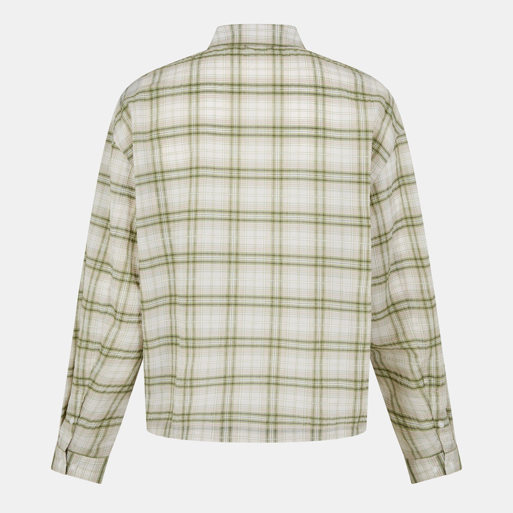 Men's Rep Sheer Flan Shirt, Sheer Fabric