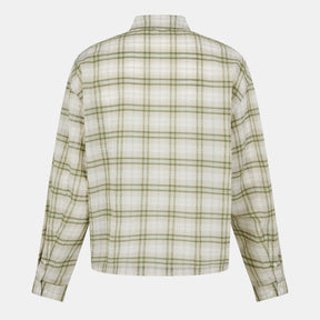 Men's Rep Sheer Flan Shirt, Sheer Fabric