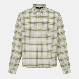 Men's Rep Sheer Flan Shirt, Sheer Fabric