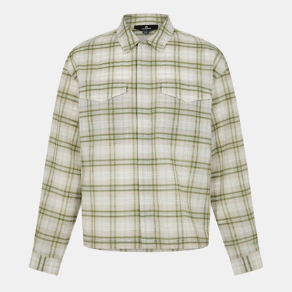 Men's Rep Sheer Flan Shirt, Sheer Fabric