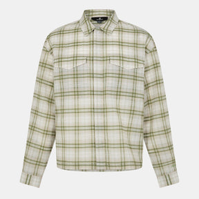 Men's Rep Sheer Flan Shirt, Sheer Fabric