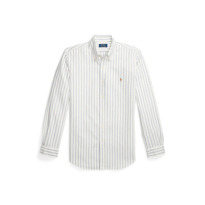 Multi-coloured Striped Poplin Shirt