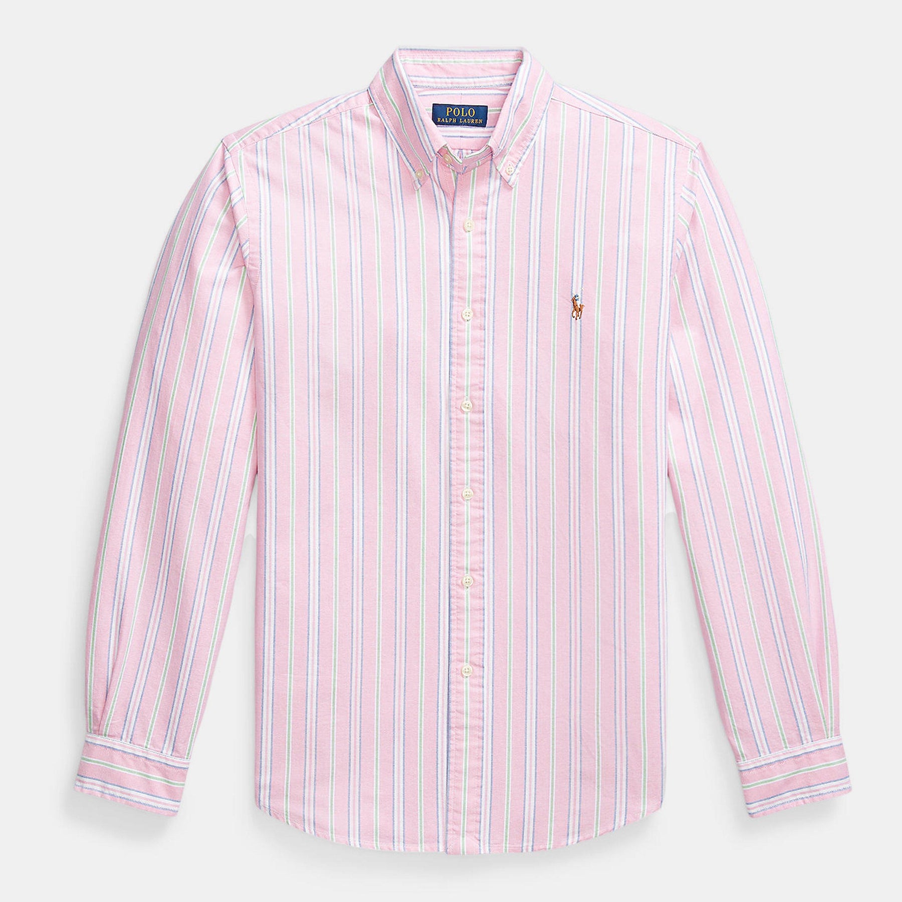 Multi-coloured Striped Poplin Shirt
