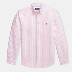 Multi-coloured Striped Poplin Shirt