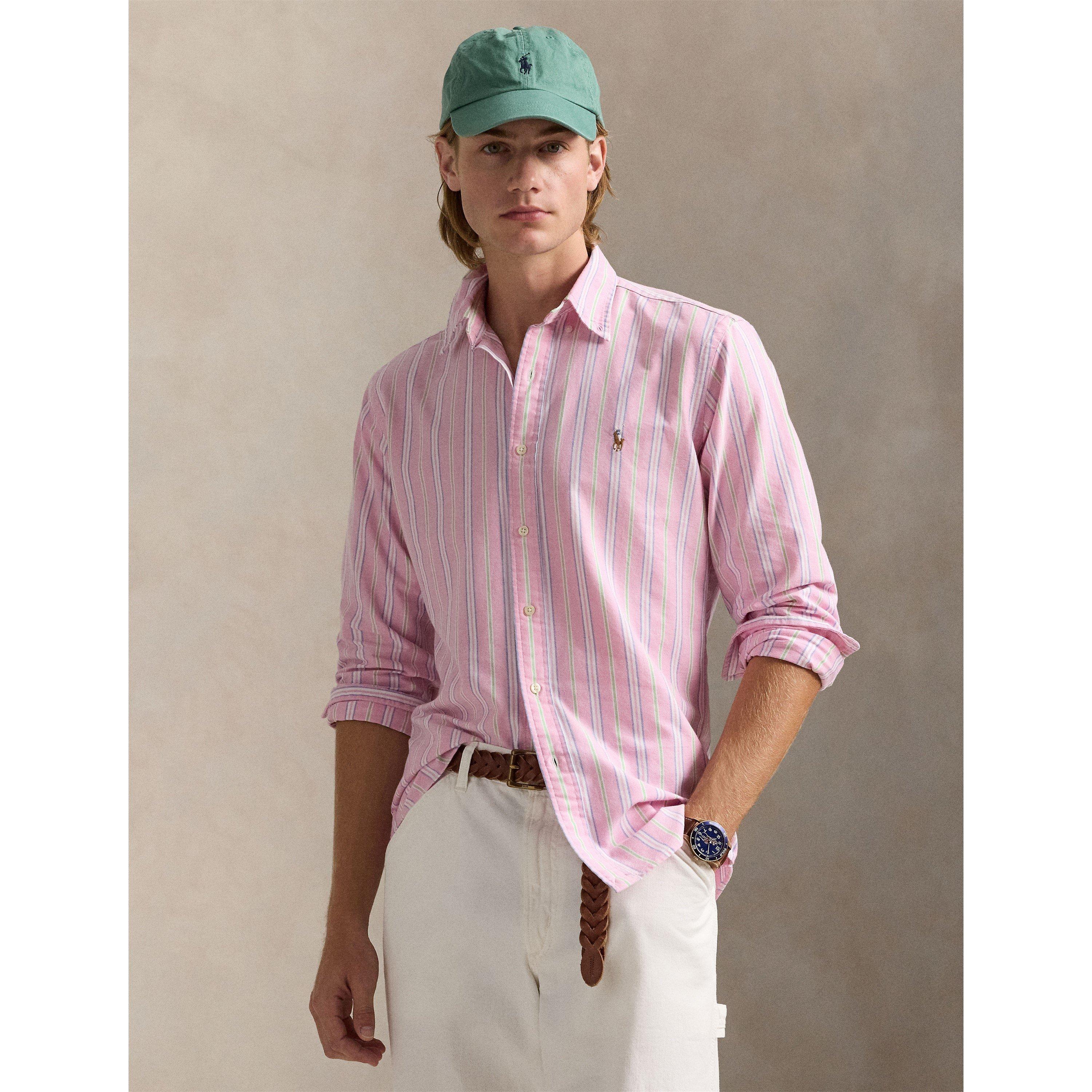 Multi-coloured Striped Poplin Shirt