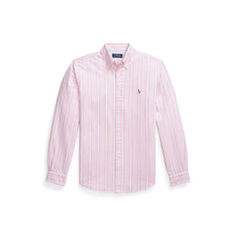 Multi-coloured Striped Poplin Shirt