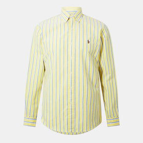 Multi-coloured Striped Poplin Shirt