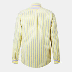 Multi-coloured Striped Poplin Shirt