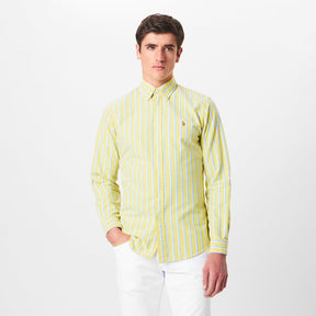 Multi-coloured Striped Poplin Shirt