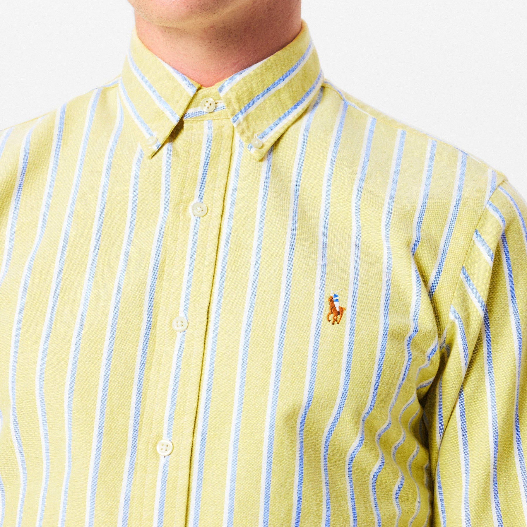 Multi-coloured Striped Poplin Shirt