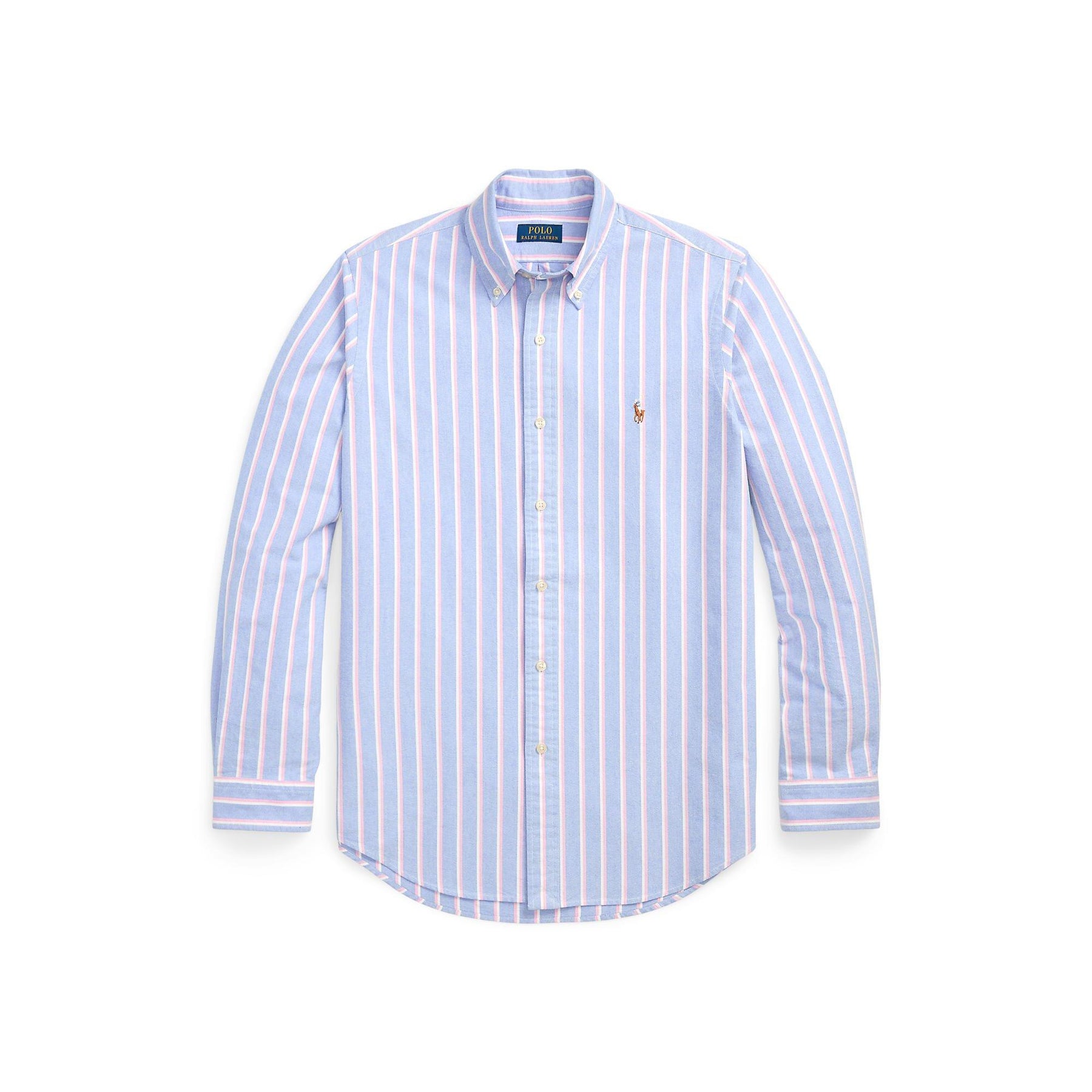 Multi-coloured Striped Poplin Shirt