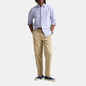 Multi-coloured Striped Poplin Shirt