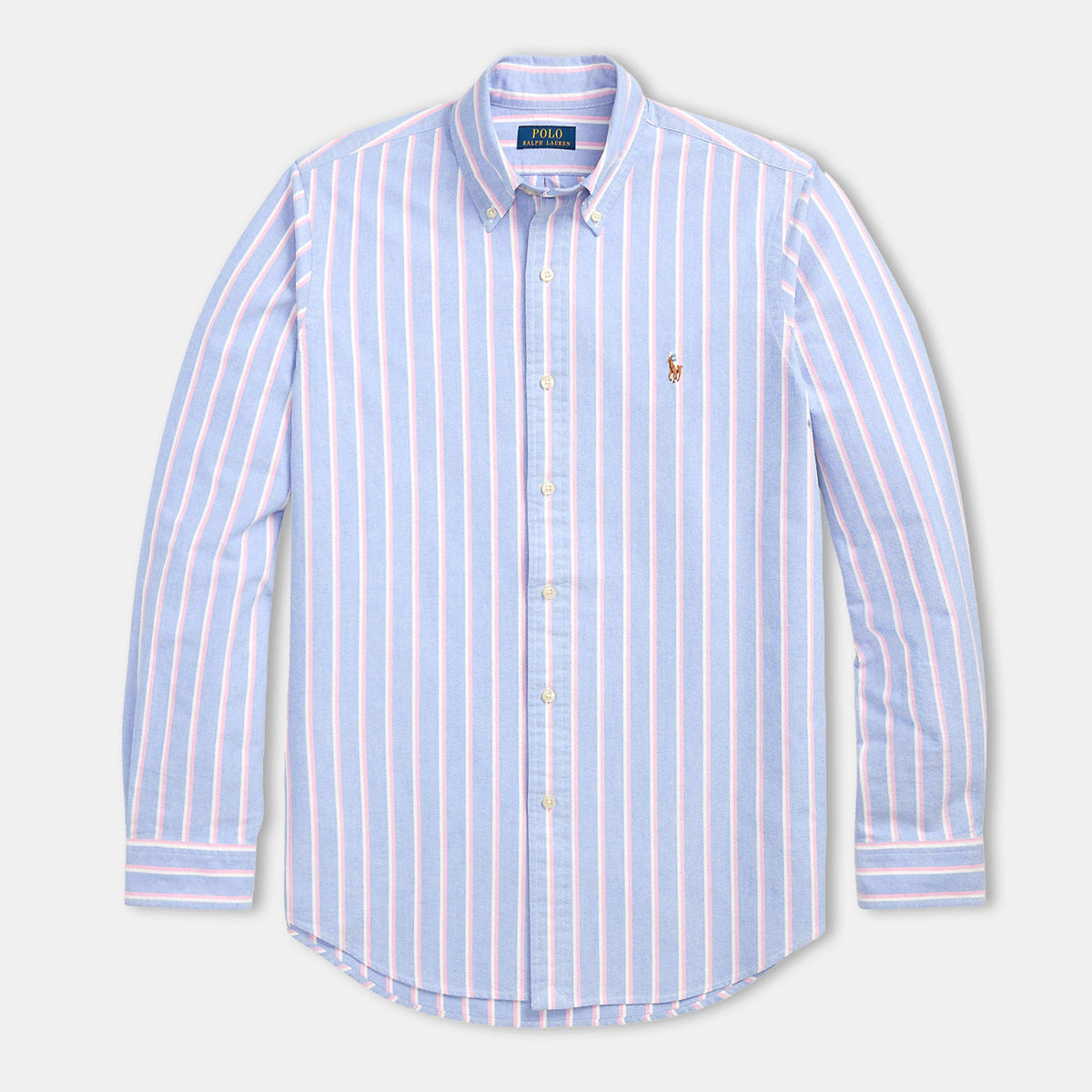 Multi-coloured Striped Poplin Shirt