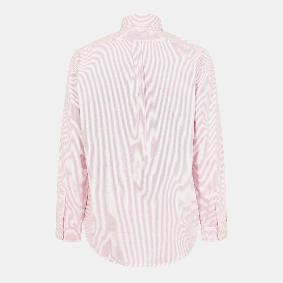 Men's Oxford Striped Long-Sleeve Patterned Shirt