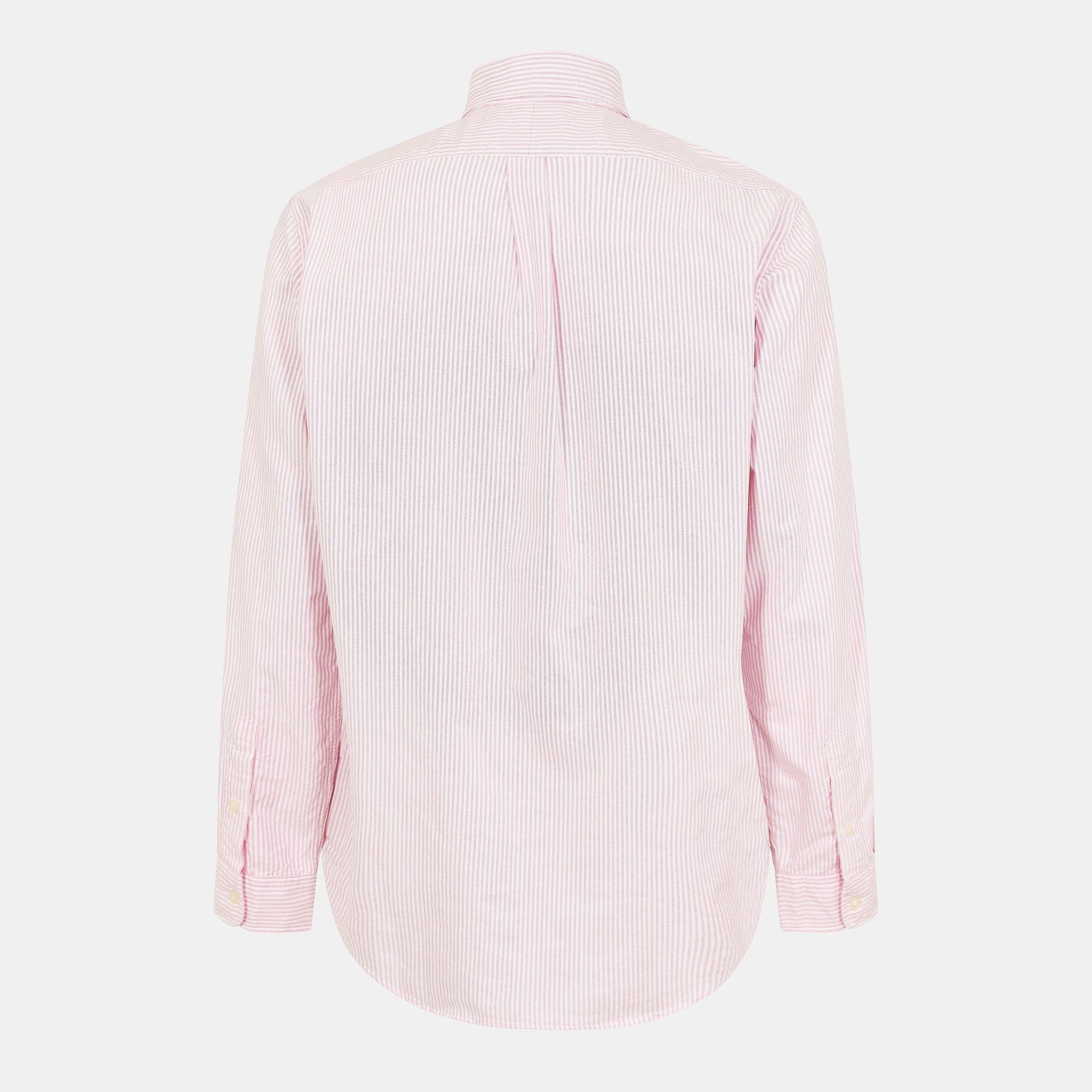 Men's Oxford Striped Long-Sleeve Patterned Shirt