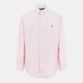 Men's Oxford Striped Long-Sleeve Patterned Shirt