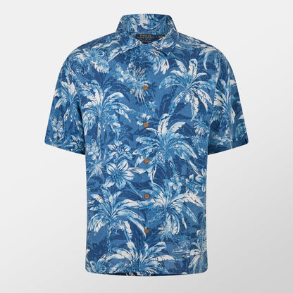 Linen Palm Shirt