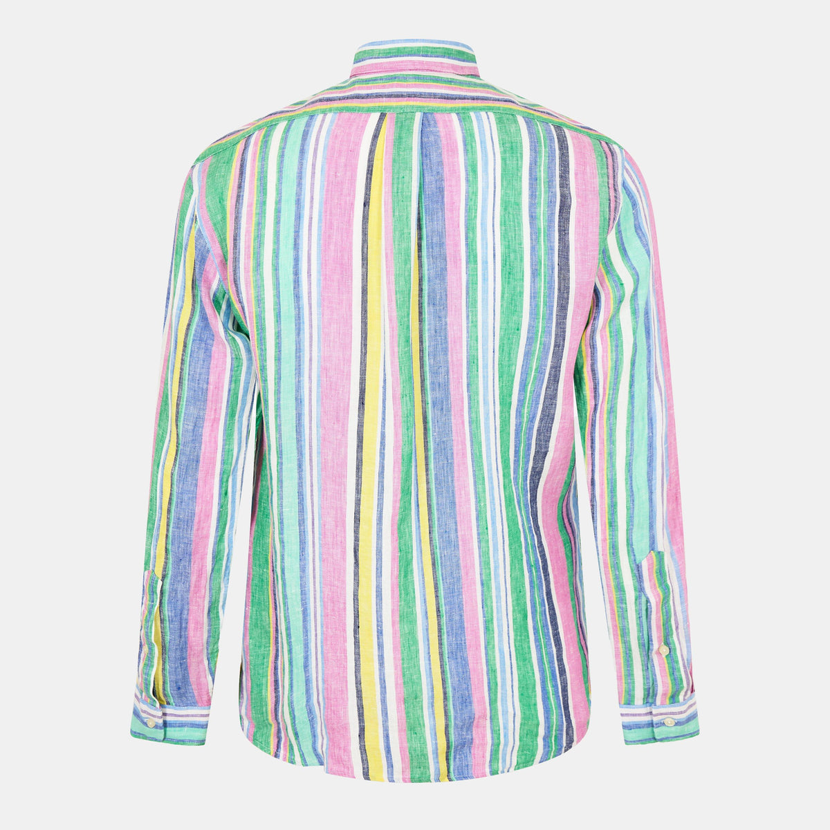 Men's Long-Sleeve Patterned Shirt
