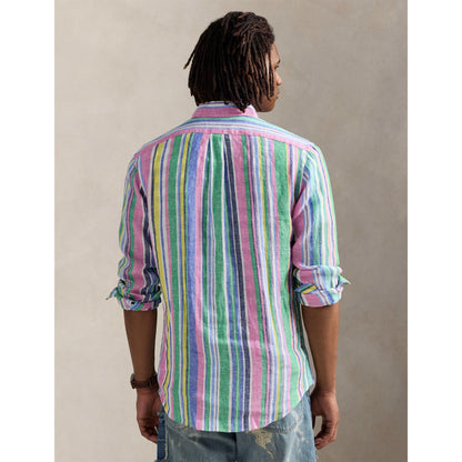 Long Sleeve Patterned Shirt