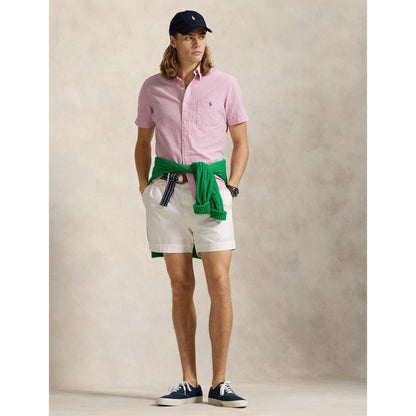 Striped Seersucker Short Sleeve Shirt
