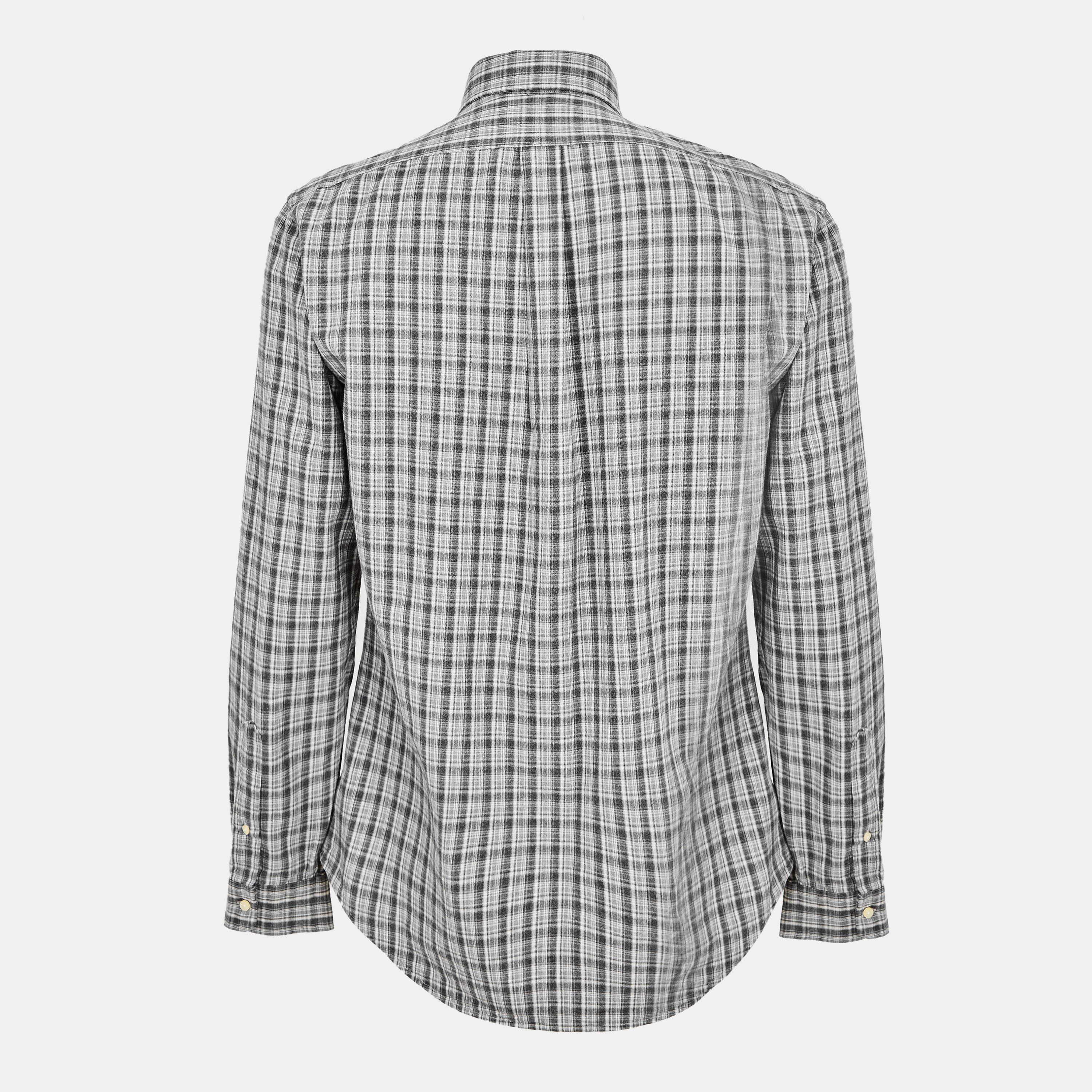 BrushOxf Long Sleeve Patterned Shirt