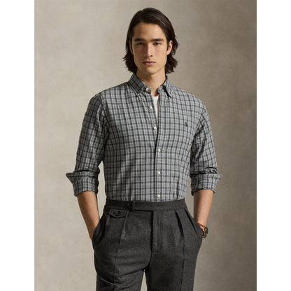 BrushOxf Long Sleeve Patterned Shirt