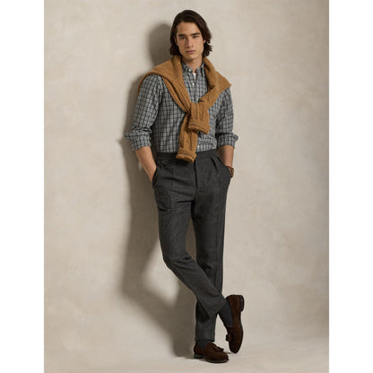 BrushOxf Long Sleeve Patterned Shirt